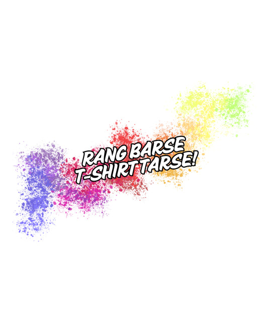 Holi Design_Rang Barse T-shirt Tarse